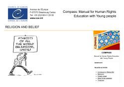 Compass: Manual for Human Rights Education
