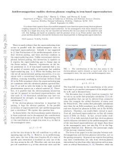Antiferromagnetism enables electron-phonon coupling in iron