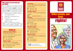 !SAHRC elderly - South African Human Rights Commission