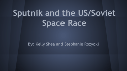 Sputnik and the US/Soviet Space Race