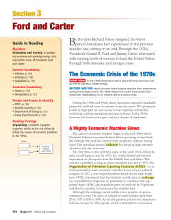 Ford and Carter
