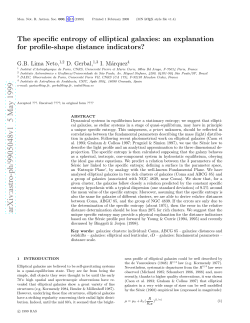 The specific entropy of elliptical galaxies: an explanation for profile