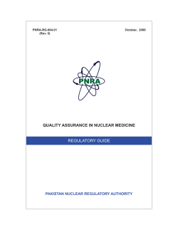 Rev. 0 - Pakistan Nuclear Regulatory Authority