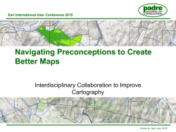 Navigating Preconceptions to Create Better Maps