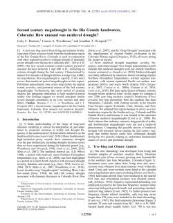 Second century megadrought in the Rio Grande headwaters