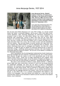 Anna Morpurgo Davies