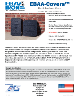 EBAA-Covers Ductile Iron Meter Box Covers