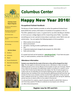 Columbus Center - Saint Leo University