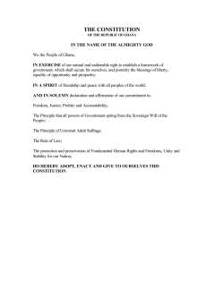 Constitution - Political Resources