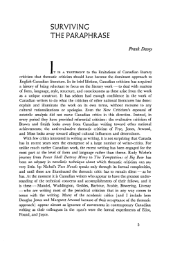 surviving the paraphrase