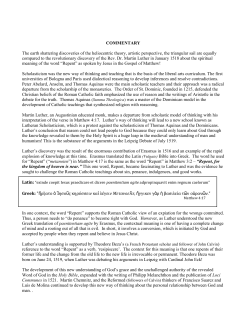 COMMENTARY The earth shattering discoveries of the heliocentric