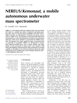 NEREUS/Kemonaut, a mobile autonomous