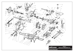 Service Parts List - Evolution Power Tools