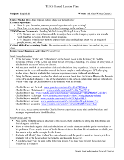 English II 4th Nine Weeks Group 2