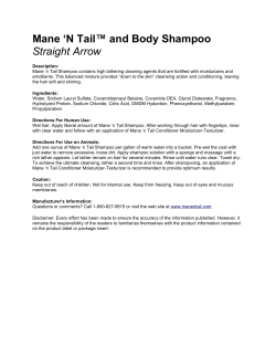 Mane `N Tail&trade; and Body Shampoo Straight Arrow