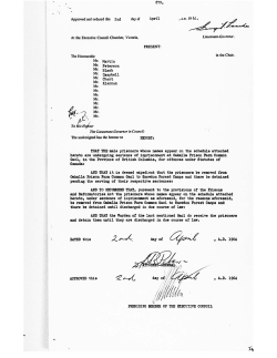 DATED this APPROVED this Martin Peterson Black Campbell Chant