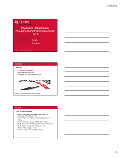 Presentation w/notes