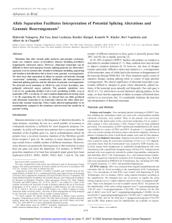 Allele Separation Facilitates Interpretation of