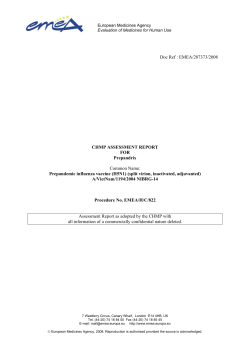 Prepandrix, INN- Purified antigen fractions of inactivated split virions