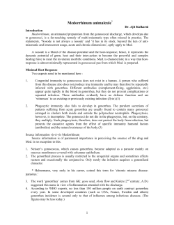 Medorrhinum animalcule*