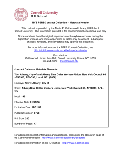 Albany, City of and Albany Blue Collar Workers Union, New York