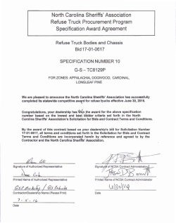 Body Contract Award Agreement Specification 10