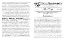 Secessionists in El Cerrito - El Cerrito Historical Society