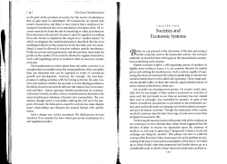 Societies and Economic Systems