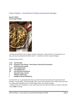 Taste of Home &ndash; Great Flavors Turkey Concentrate Recipes