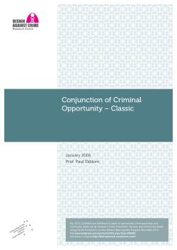 Conjunction of Criminal Opportunity &ndash; Classic