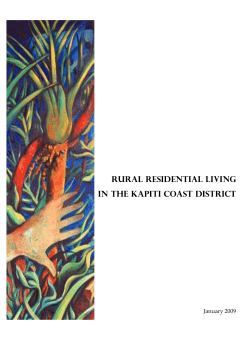 Rural Residential Living in the Kapiti Coast District