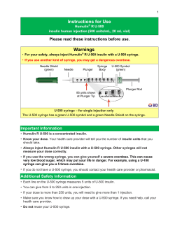 Instructions for Use - Eli Lilly and Company