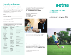 Sample medications - Aetna Better Health