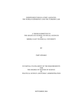 independent regulatory agencies