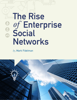 The Rise of Enterprise Social Networks