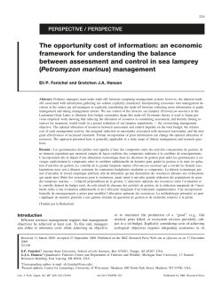 The opportunity cost of information: an economic framework for
