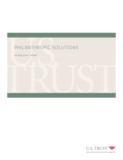 philanthropic solutions