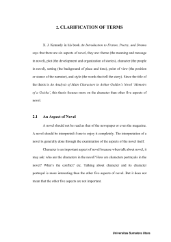 2. clarification of terms