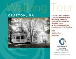 Grafton, ma - Blackstone Heritage Corridor