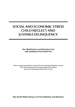 pdf 357Kb - NSW Bureau of Crime Statistics and Research