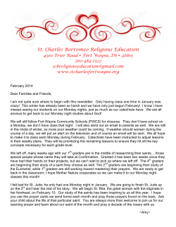 St. Charles Borromeo Religious Education