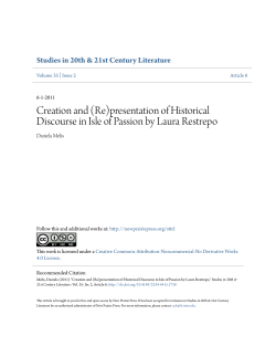 (Re)presentation of Historical Discourse in Isle