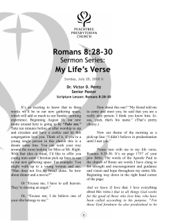 transcript - Peachtree Presbyterian Church