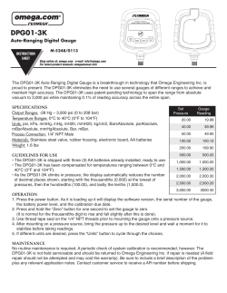 DPG01-3K - OMEGA Engineering