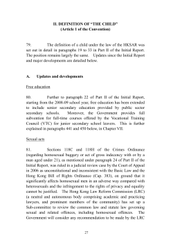 DEFINITION OF &ldquo;THE CHILD&rdquo;