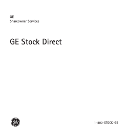 GE Stock Direct