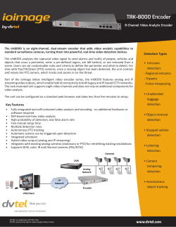 ioi TRK 8000 Datasheet June 10 2014