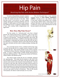 Hip Pain - Axelson Chiropractic