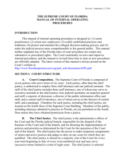 Internal Operating Procedures