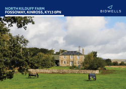 north kilduff farm fossoway, kinross, ky13 0pn
